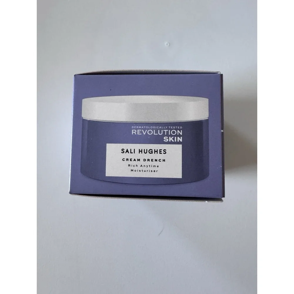 Revolution Skin Sali Hughes Cream Drench-Rich Anytime Moisturiser 1.69 fl oz-New